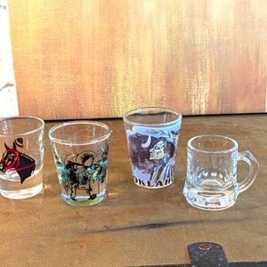 LAST CHANCE!! Souvenir Shot Glass Set